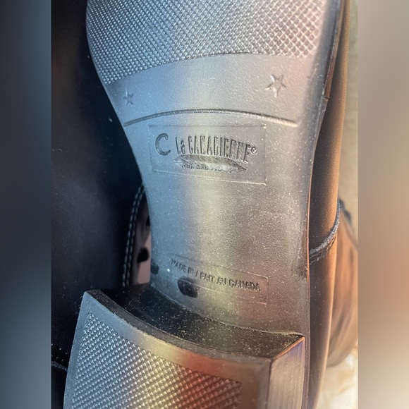 La Canadienne Palmina Women Black Waterproof Lace Up Boots Size 7 - Picture 9 of 9